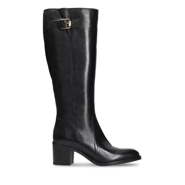 Clarks Womens Mascarpone Ela Knee High Boots Black | USA-2875314